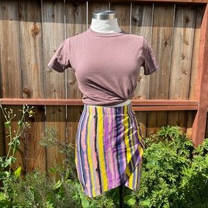 Stussy striped skirt